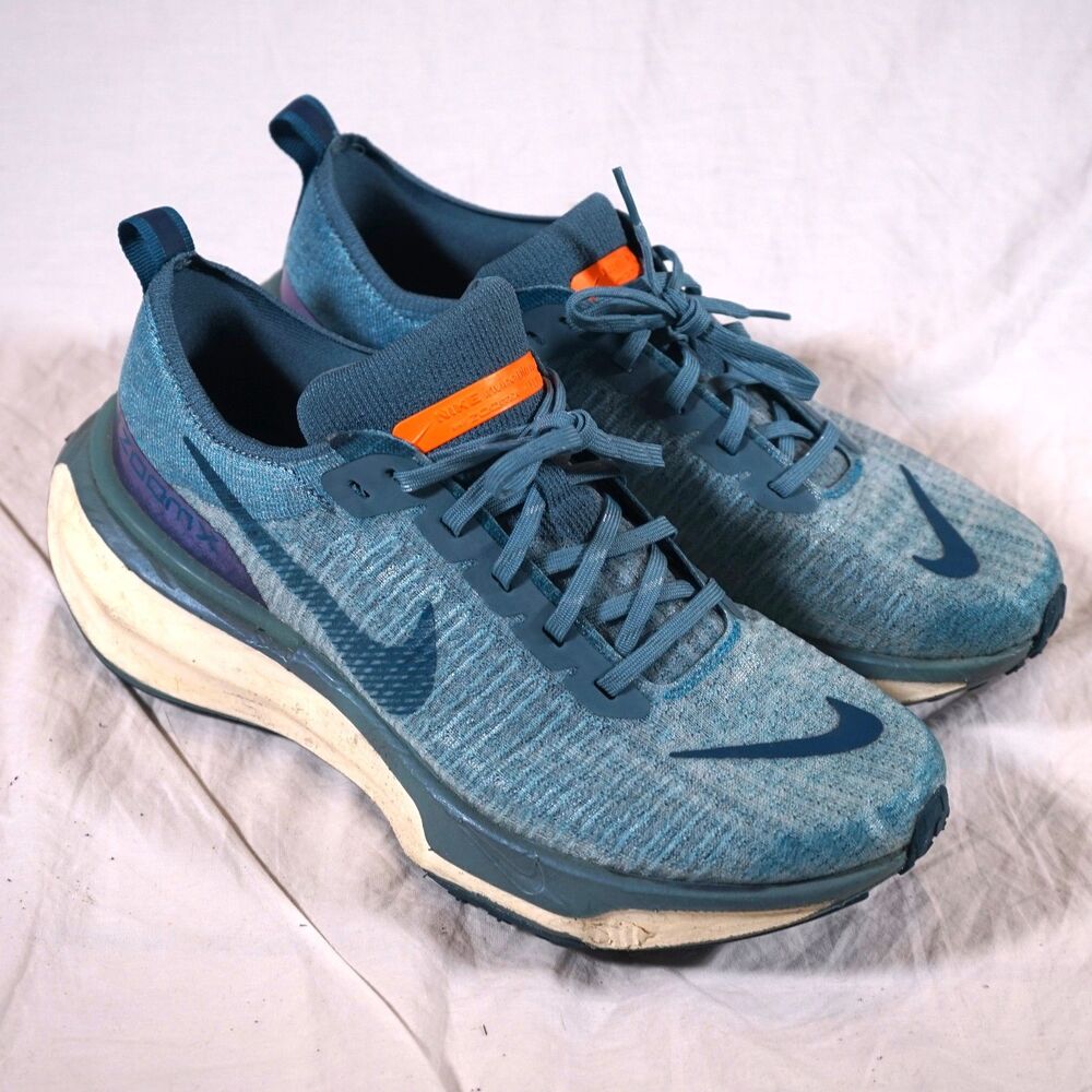 Size 10.5 - Nike ZoomX Invincible Run Flyknit 3 Noise Aqua